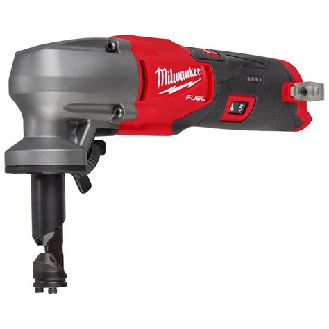 milwaukee sheet metal nibbler|milwaukee 12v sheet metal cutter.